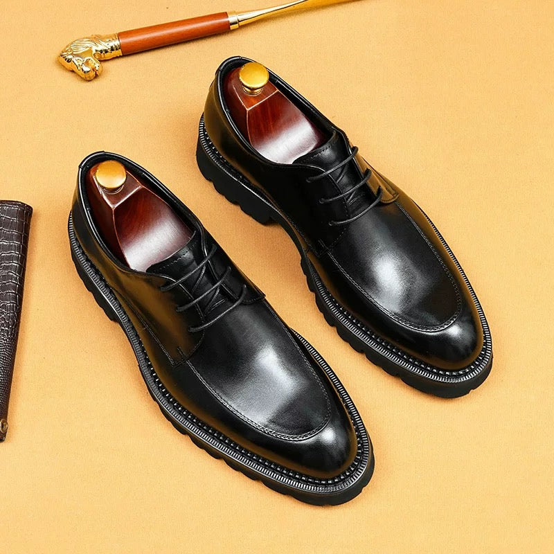 Royal Heritage Leather-Style Derby Shoes