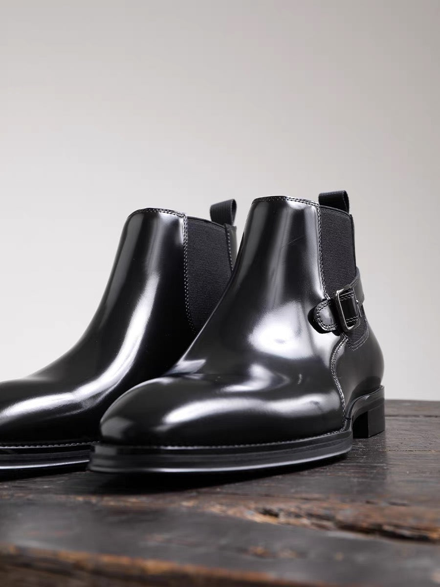 Genuine leather boots