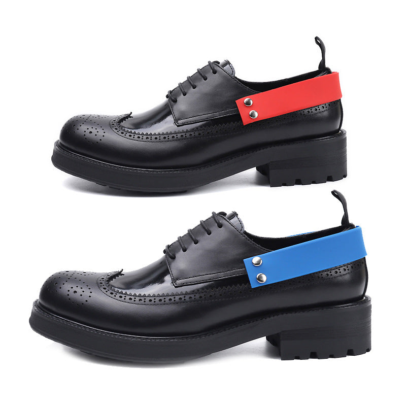 Back strap shoes