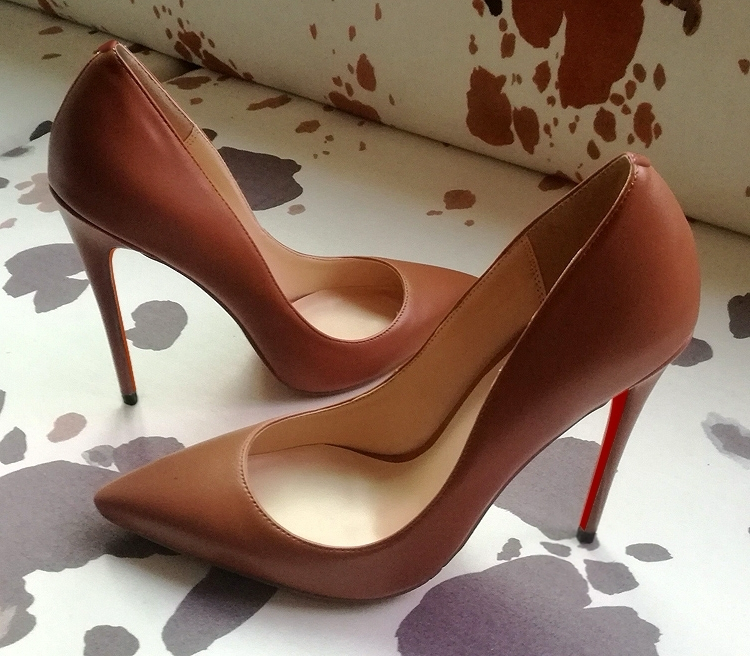 matte high heel