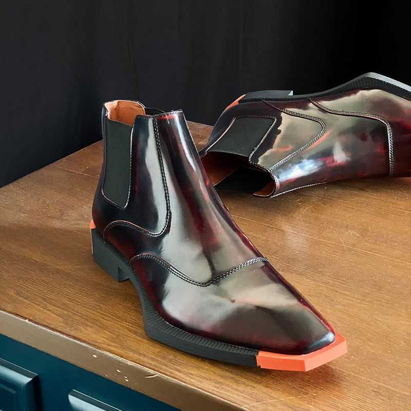 Touch of Orange boots