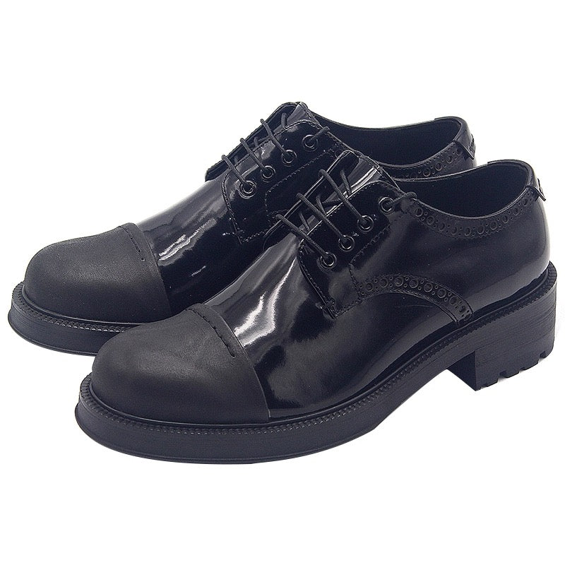 Laced loafers