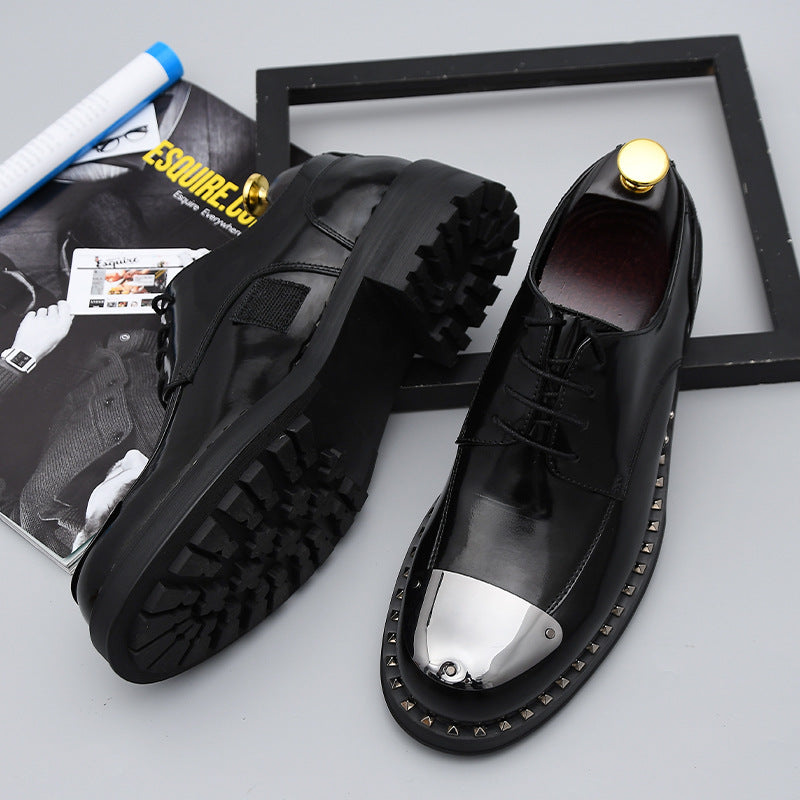 Platinum Toe Loafers