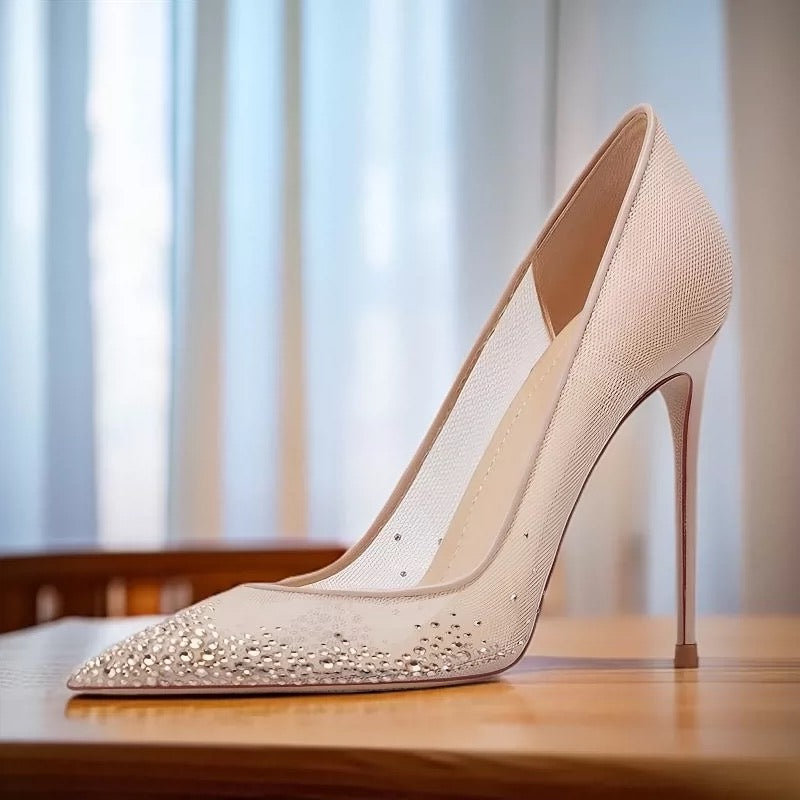 Glitter stiletto