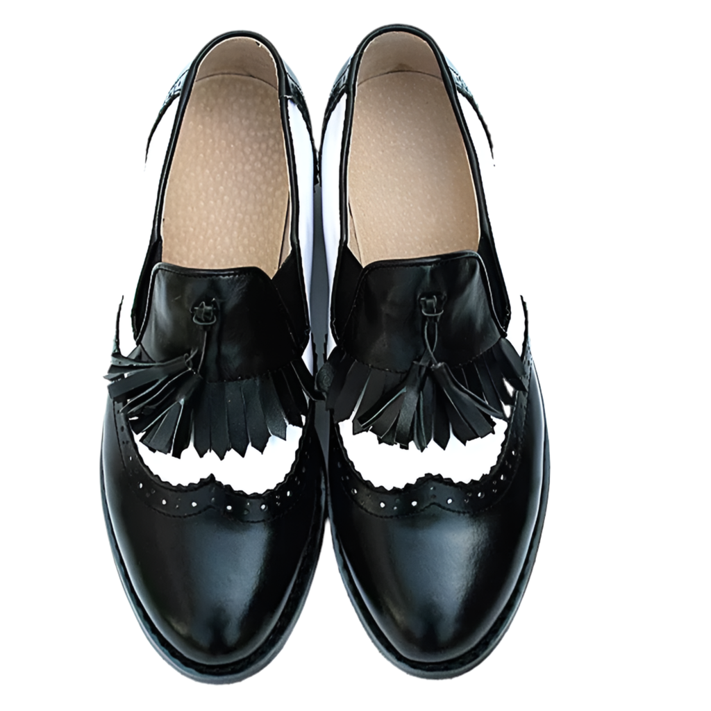 British style genuine leather shoes