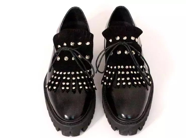 Tassel designer loafers