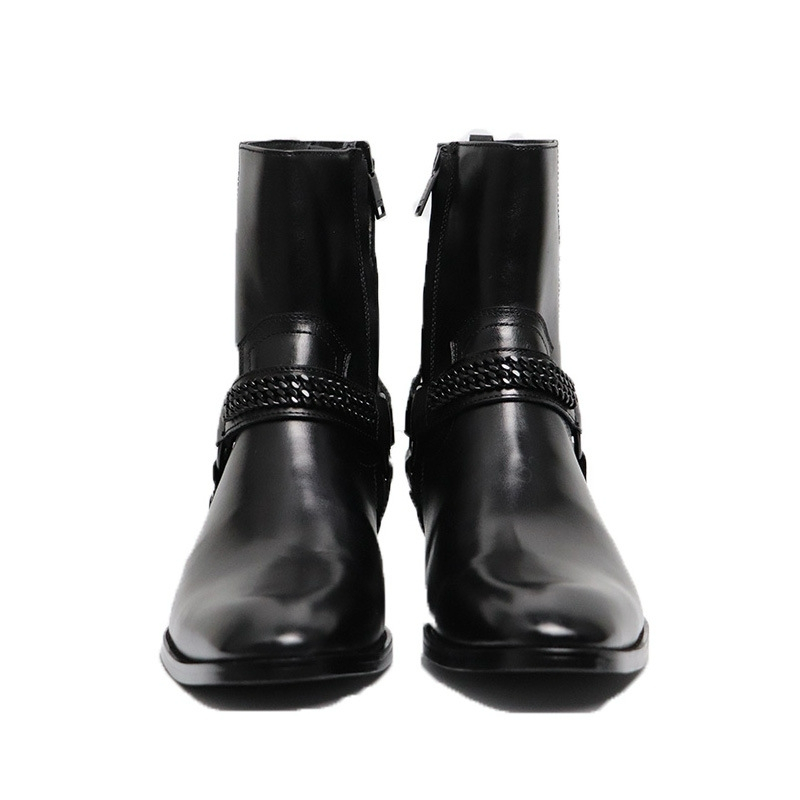 LEATHER CHELSEA BOOTS