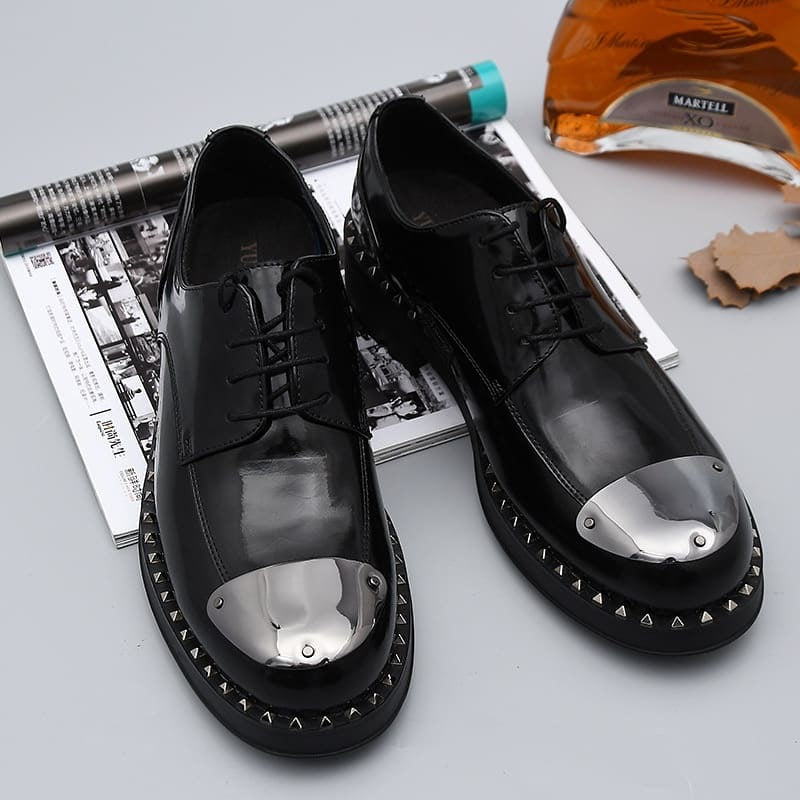 Platinum Toe Loafers