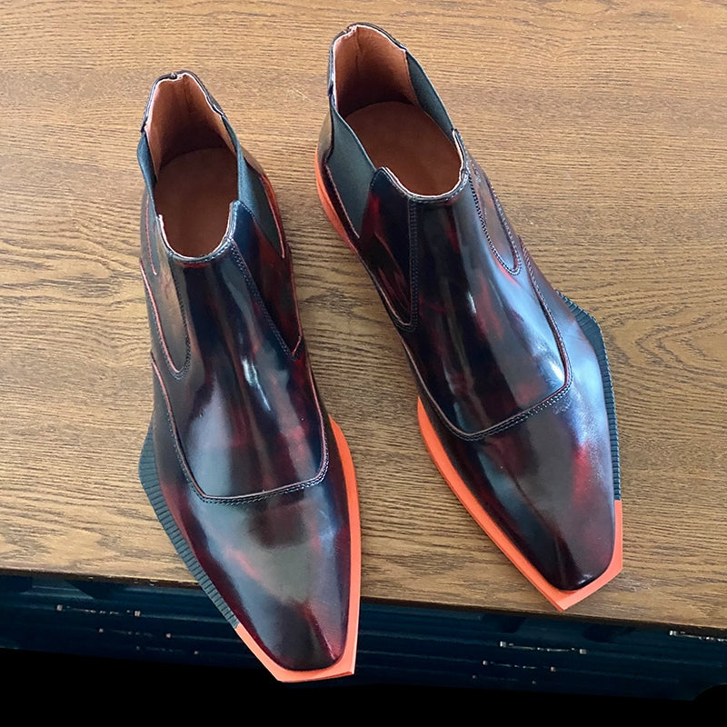 Touch of Orange boots