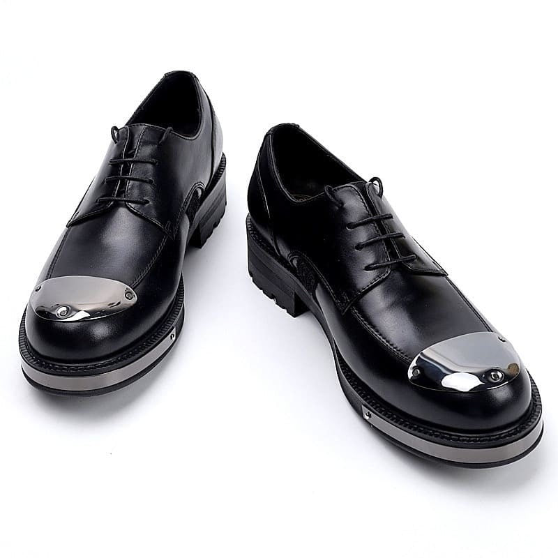 Platinum toe loafers (matte1)