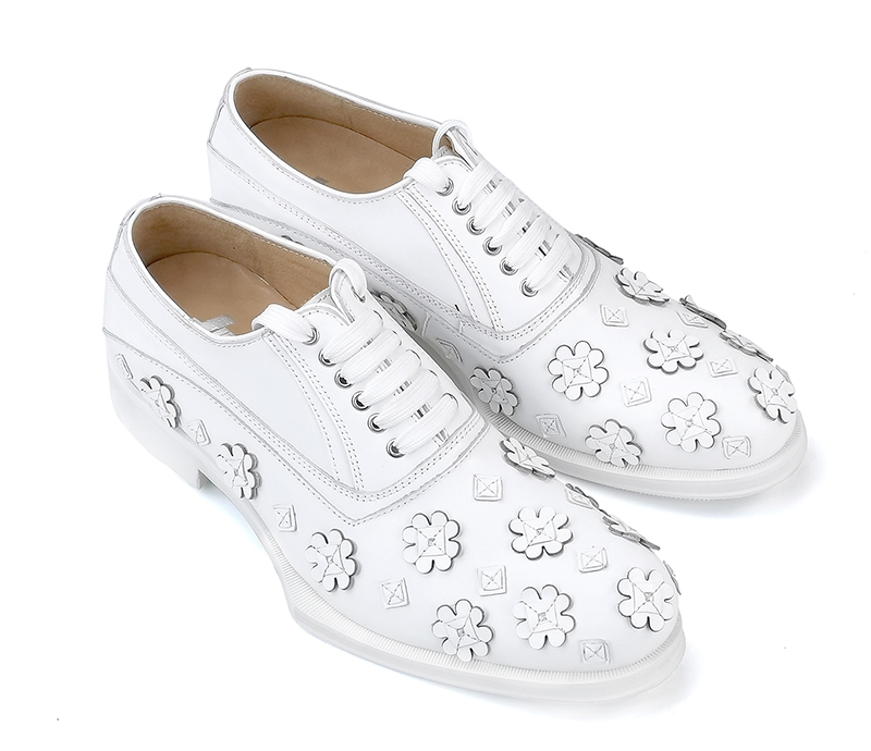 Floral loafers