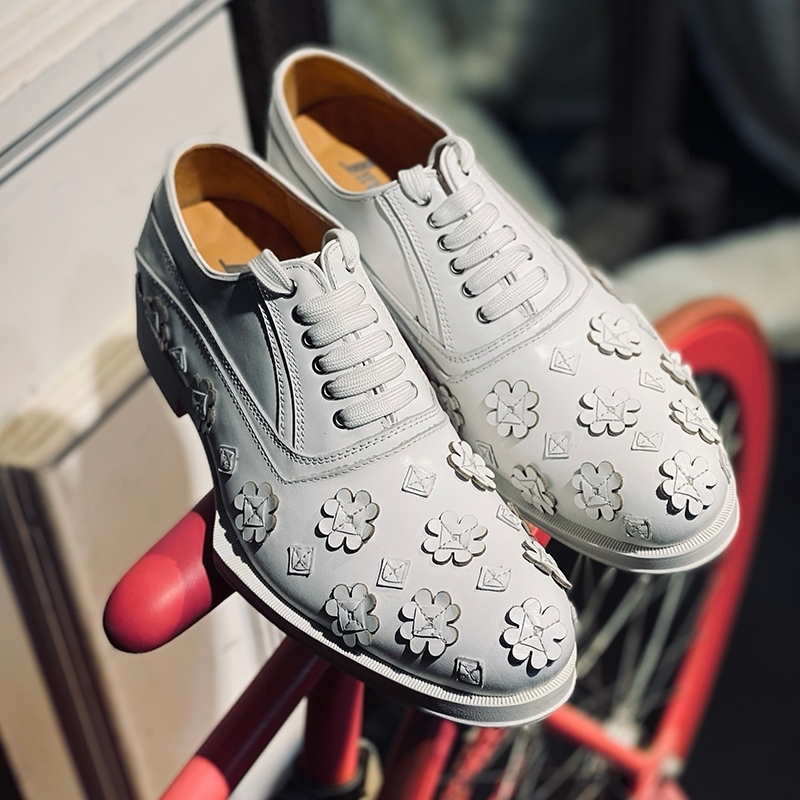 Floral loafers
