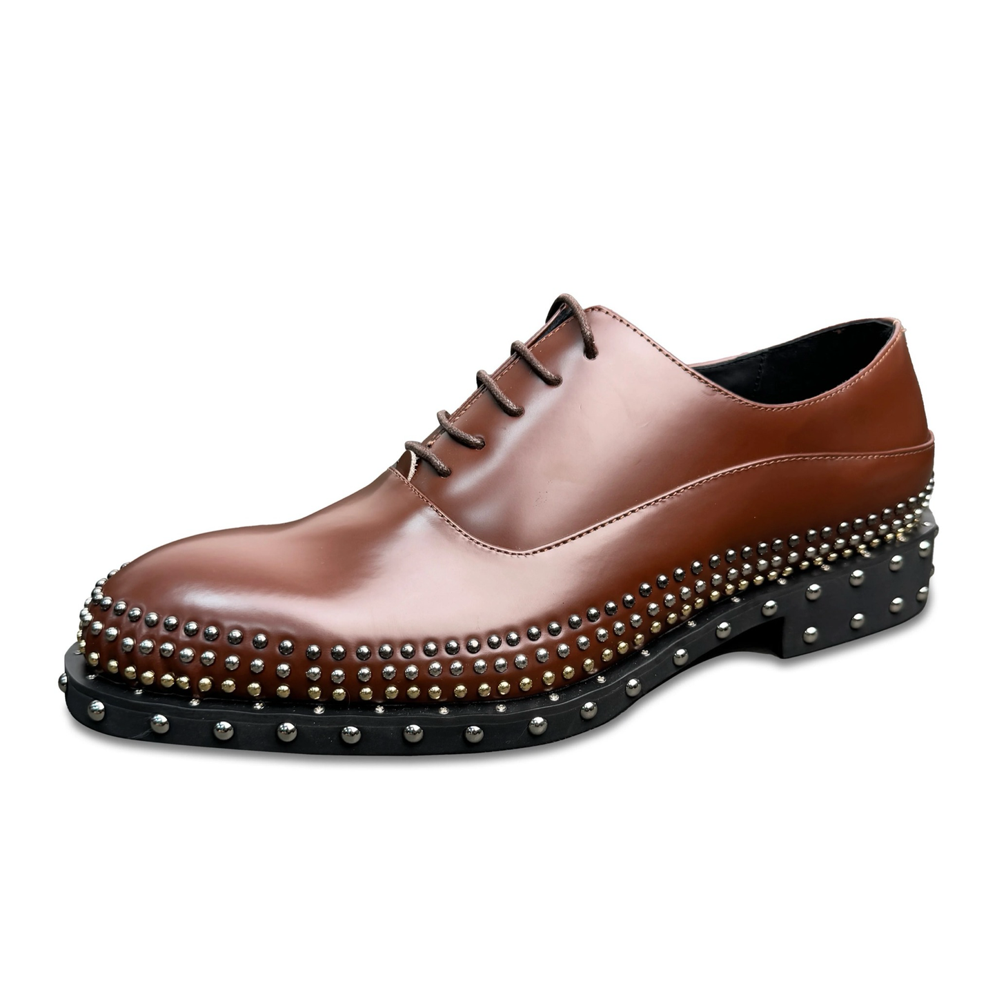 Studs Loafers (brown)