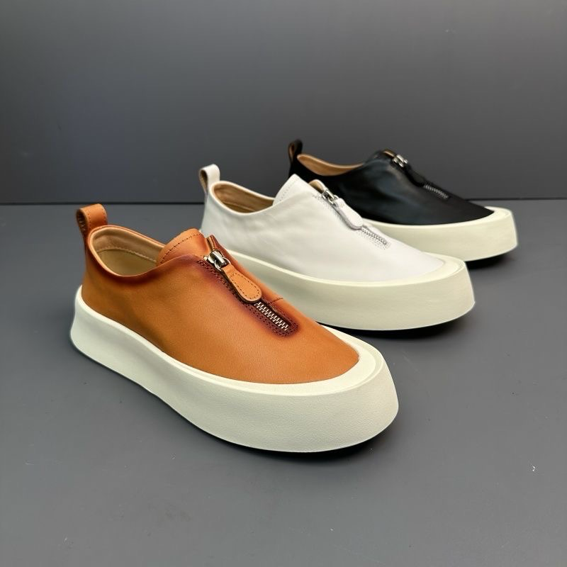 Zip loafers