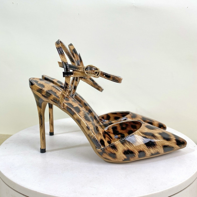 Animal print stiletto