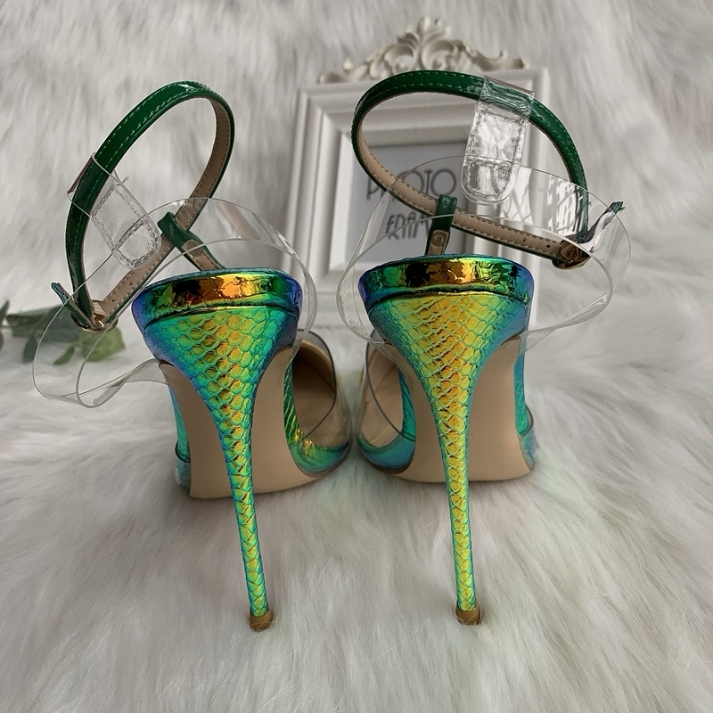 Green stiletto