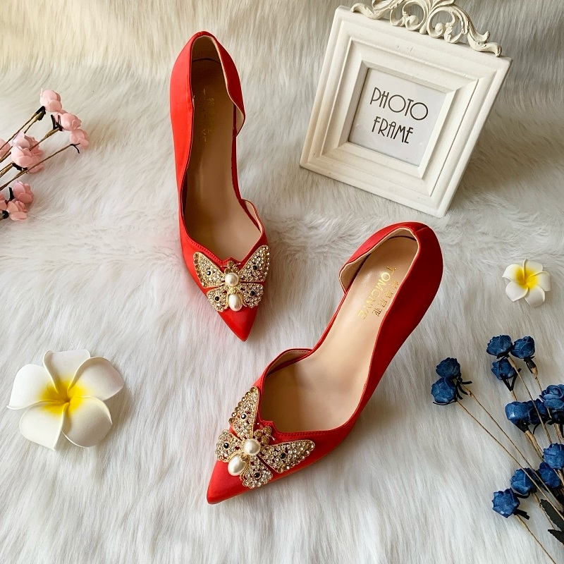 Red stiletto