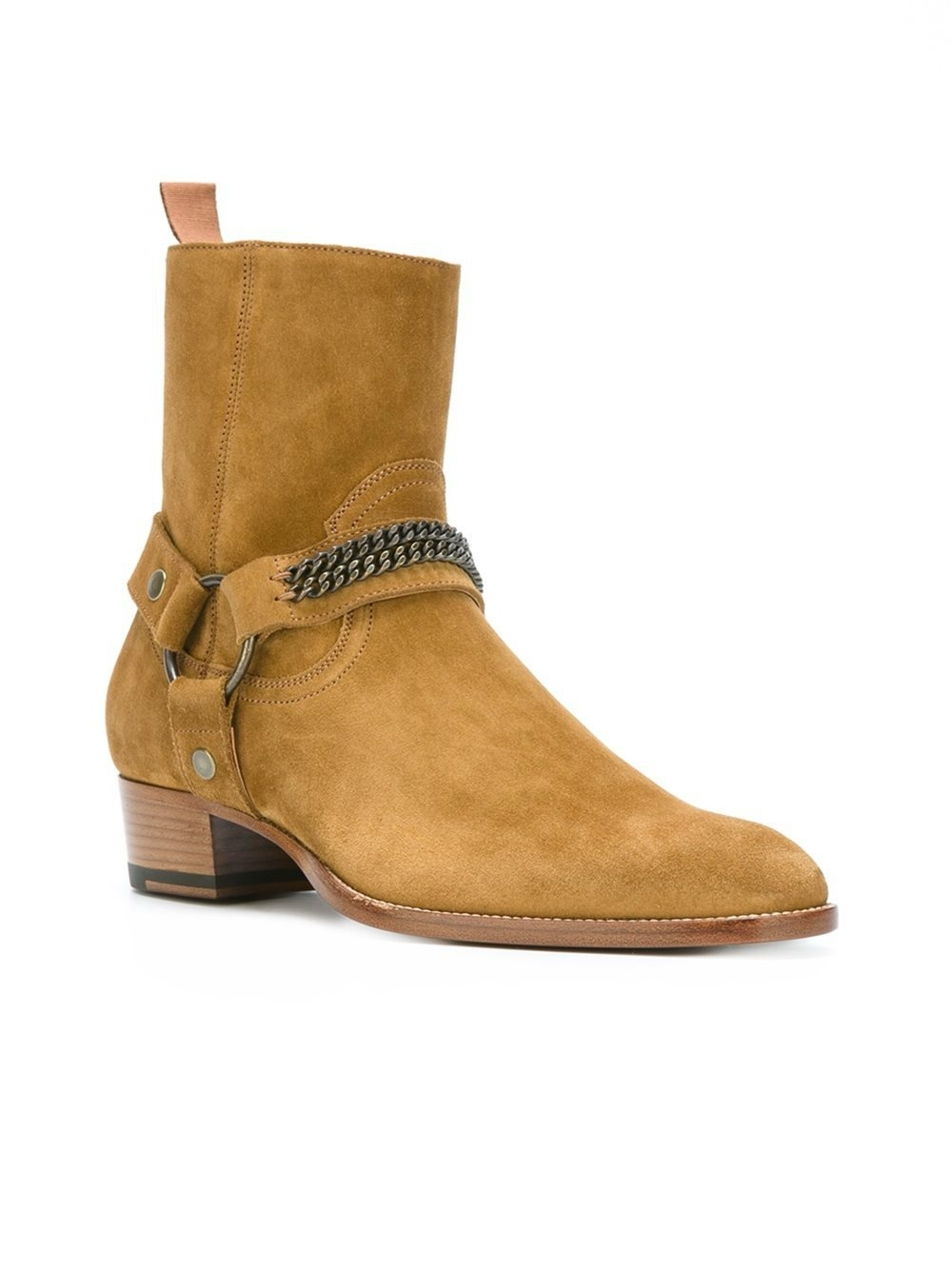 Chelsea brown suede boots