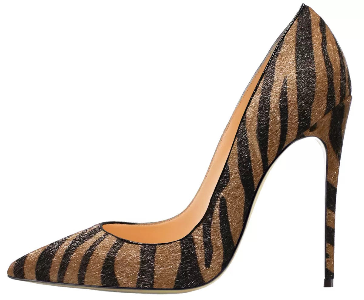 Brown stilleto