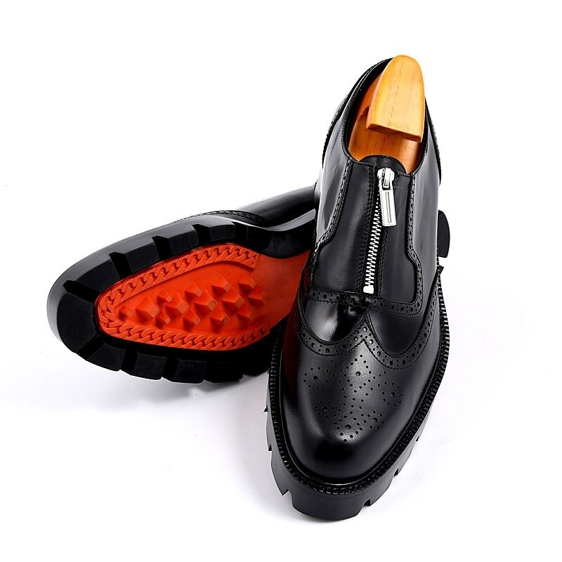 Zip Up Brogues