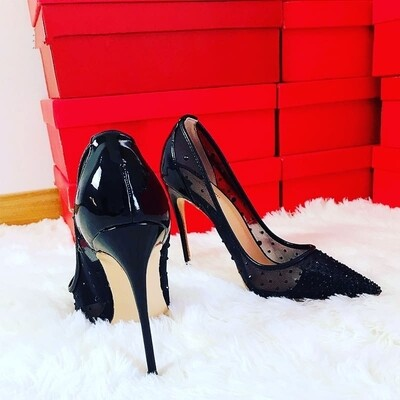 Black high heel