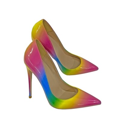 Rainbow stilleto