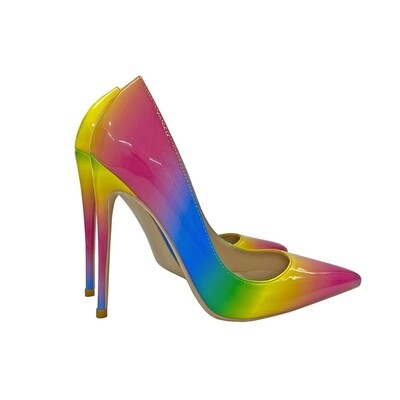 Rainbow stilleto