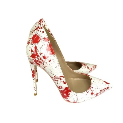 Red Painted Stilletos