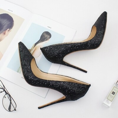 Shimmering heel