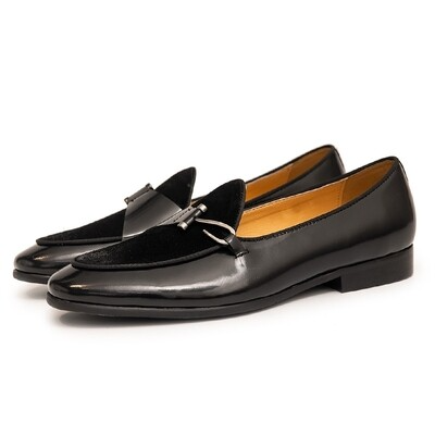 Side buckle slippers