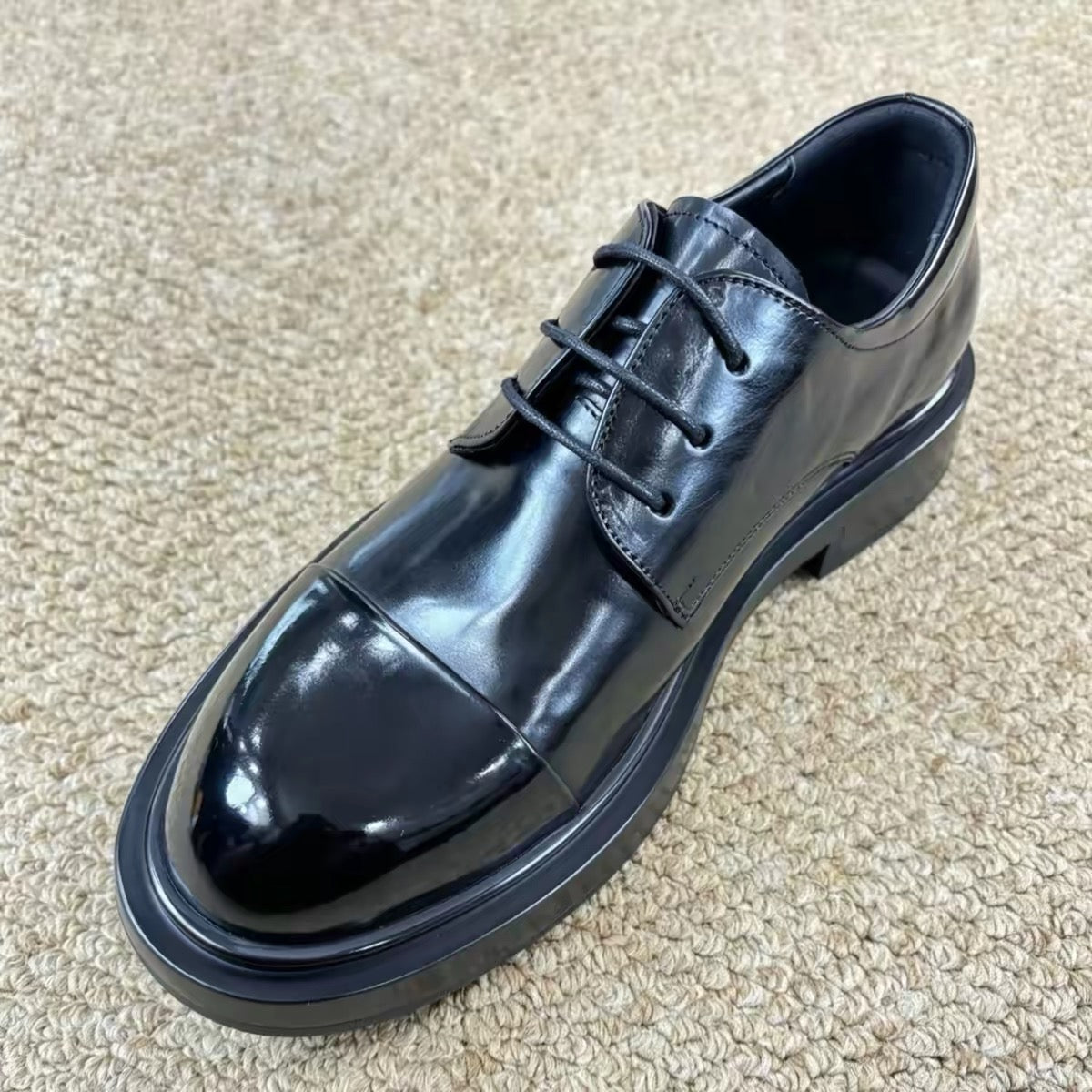 Executive Prestige Black Oxford Shoes