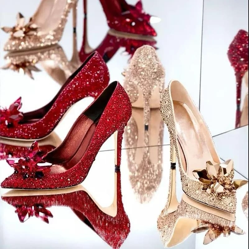 Cinderella bridal shoes