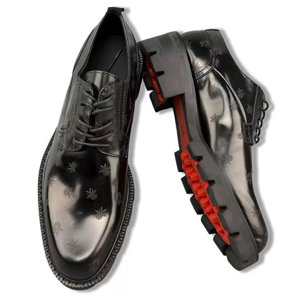 Red sole loafers