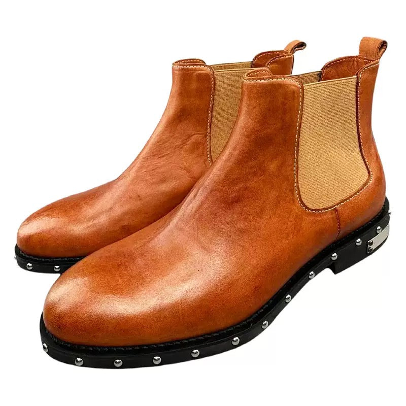 Metallic boots