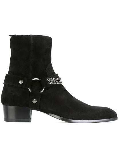 Suede men’s boots