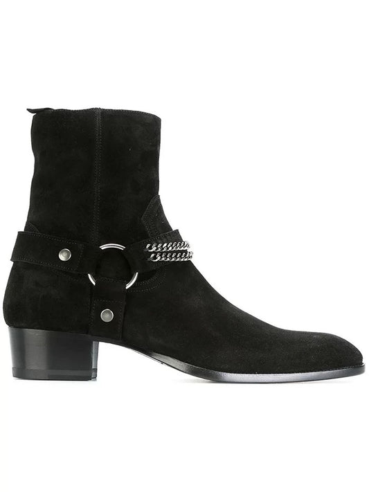 Suede men’s boots
