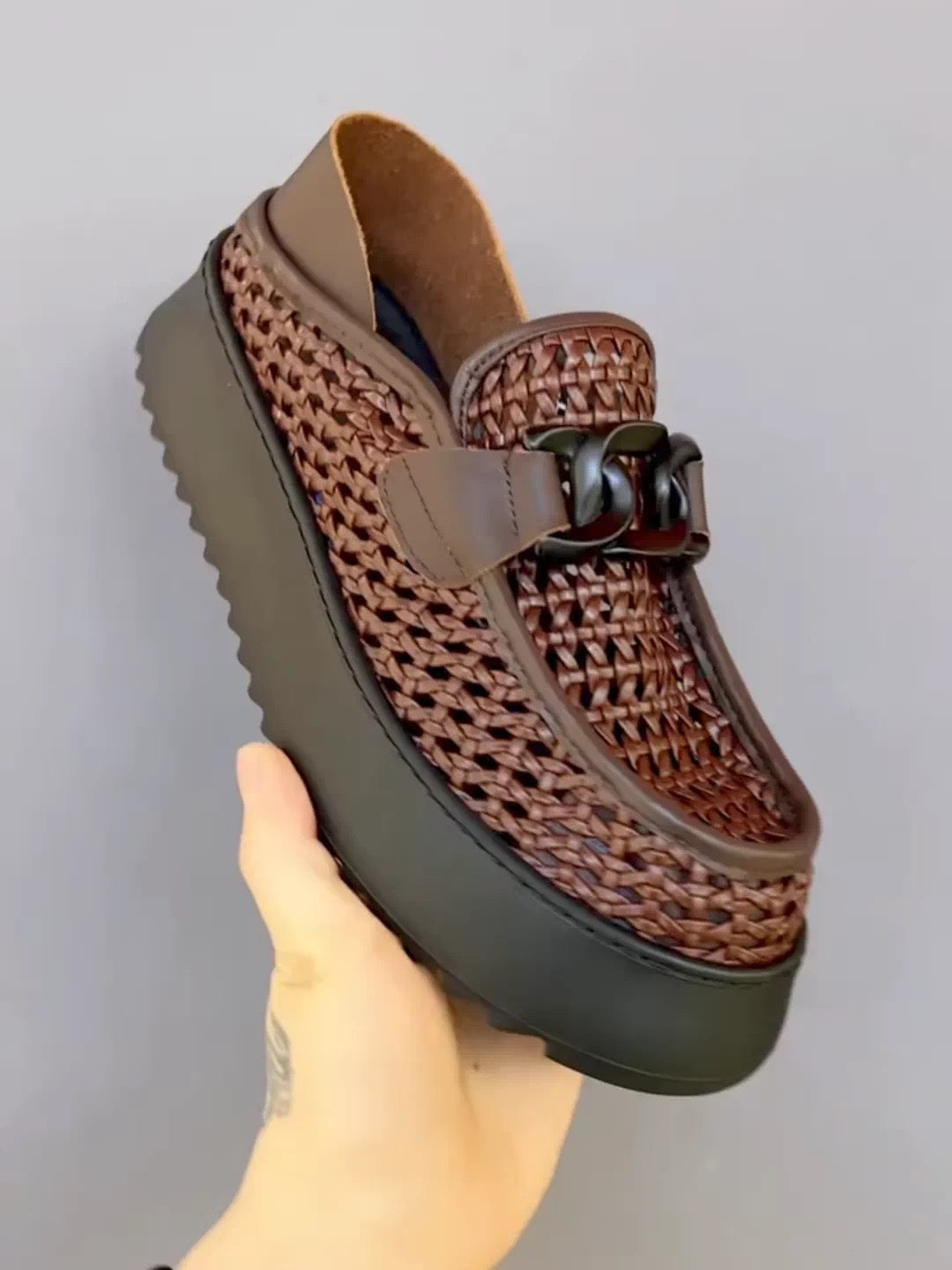 Supper knitted loafers