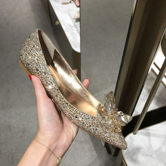 Cinderella brida flat shoes