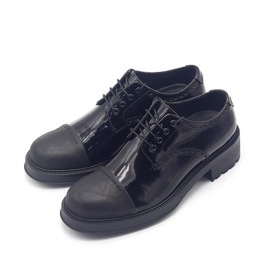Laced loafers