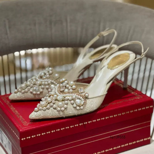 Bridal Sandal heel