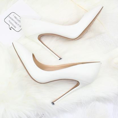 matte high heel