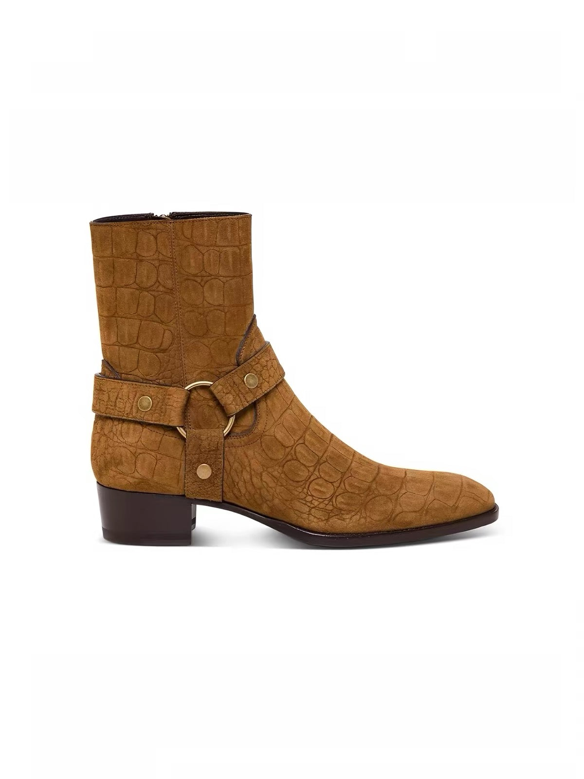 Crocodile Chelsea boots