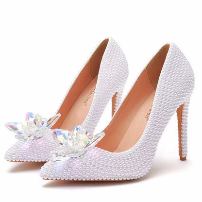 Crystal heel