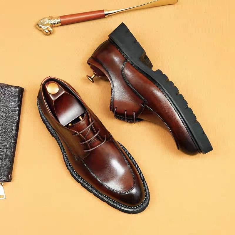 Royal Heritage Leather-Style Derby Shoes