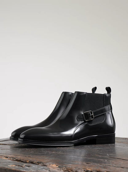 Genuine leather boots