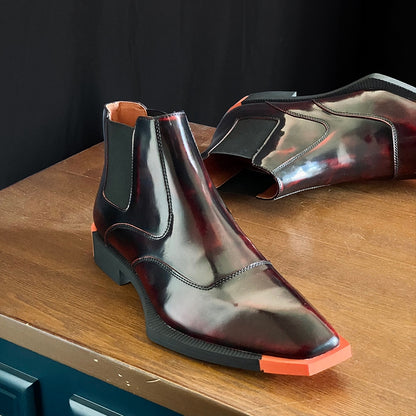Touch of Orange boots