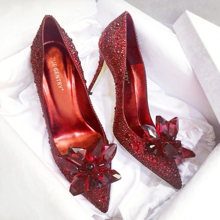 Cinderella bridal shoes
