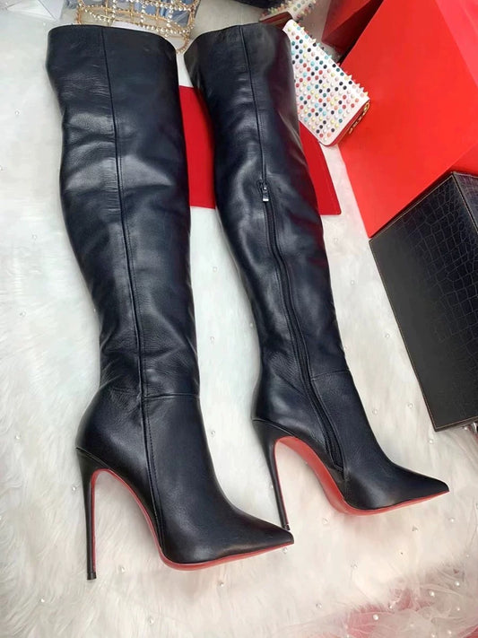 Ree knee-height boots