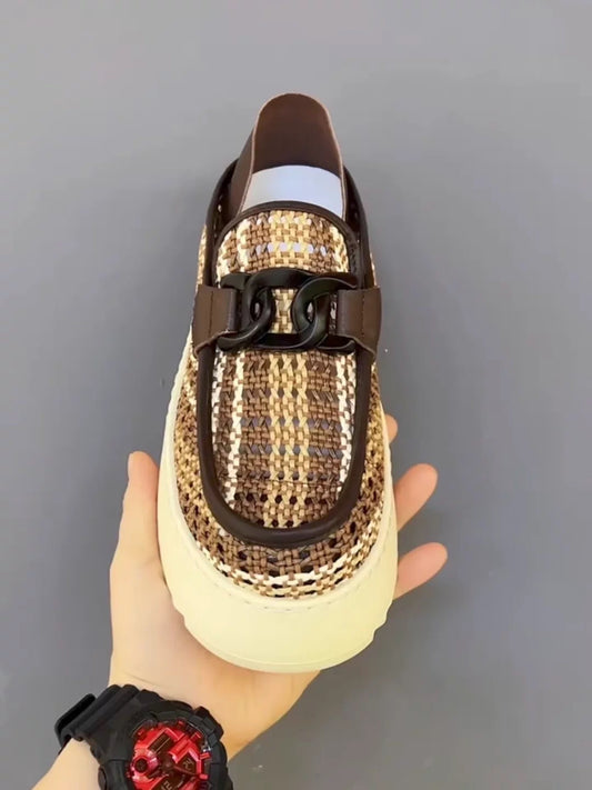 Supper knitted loafers