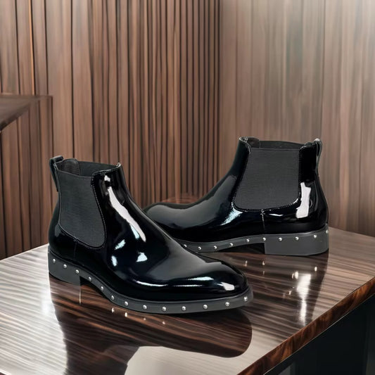 Black Leather boots